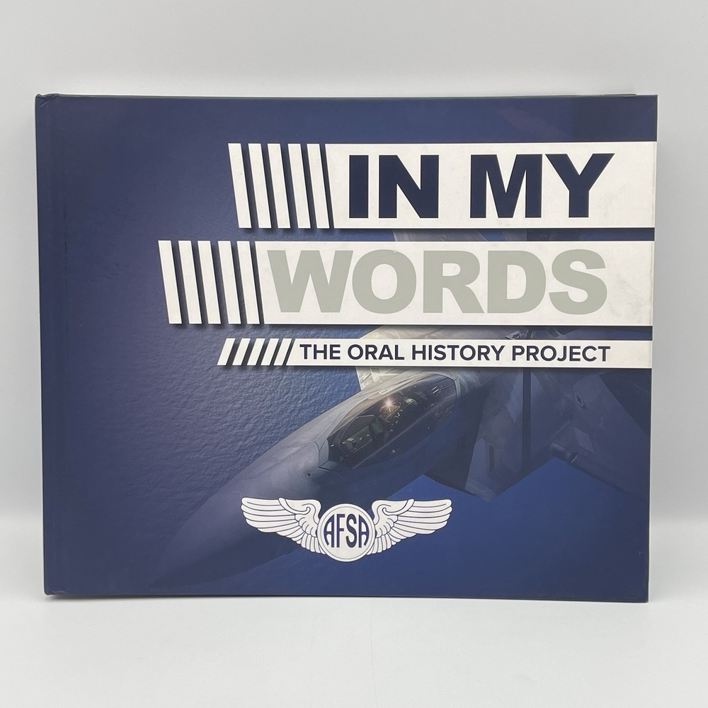 AFSA In‎ My Words The Oral History Project 2024 Hardcover Military Book